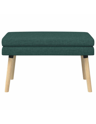 Panchina a doppio strato Verde Scuro 80 x 40 x 47 cm Tessuto