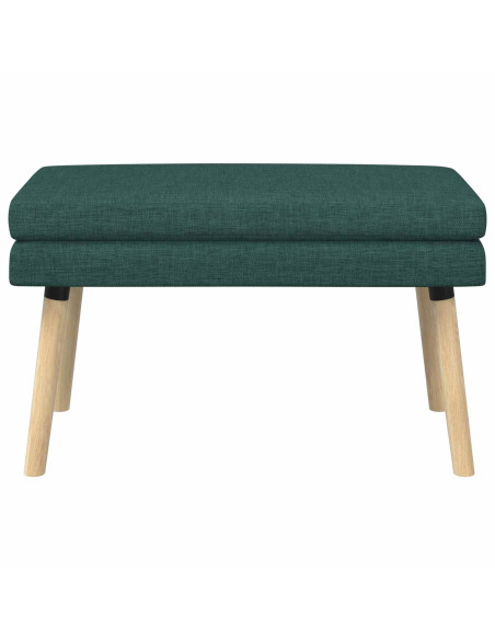 Panchina a doppio strato Verde Scuro 80 x 40 x 47 cm Tessuto