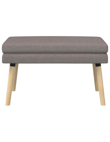 Panchina a doppio strato Tortora 80 x 40 x 47 cm Tessuto