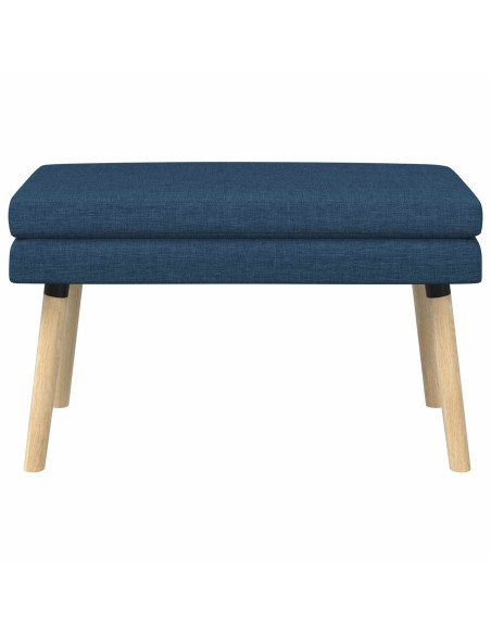 Panchina a doppio strato Blu 80 x 40 x 47 cm Tessuto