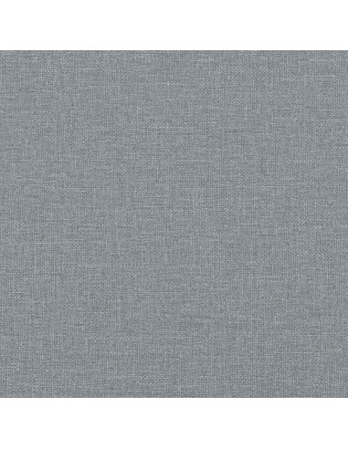 Panchina a doppio strato Grigio Chiaro 60 x 40 x 46 cm Tessuto