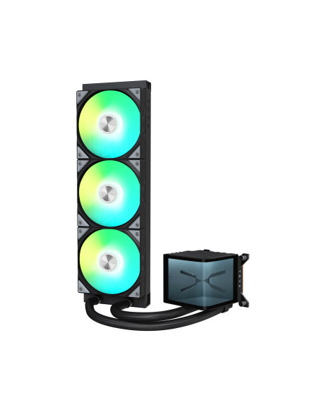 TRYX RAFF LIQUIDO PANORAMA 360 ARGB AIO 3D-AMOLED DISPLAY 360mm BLACK