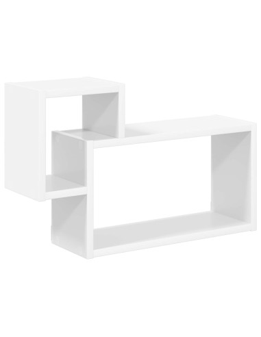Scaffale da parete A parete Bianco 55 x 15 x 35 cm