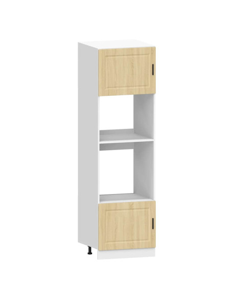 Set Mobili da Cucina 7 pz Porto Rovere Sonoma in Truciolato