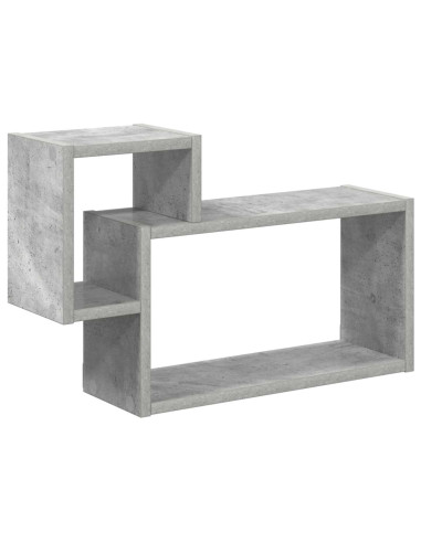 Scaffale da parete A parete Grigio 55 x 15 x 35 cm