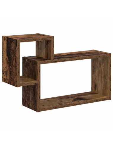 Scaffale da parete A parete Marrone 55 x 15 x 35 cm