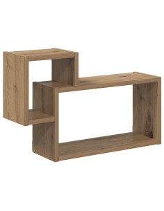 Scaffale da parete A parete Marrone 55 x 15 x 35 cm