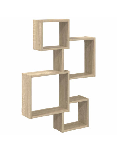 Mensole Cubo da Parete A parete Marrone 64 x 13,5 x 91,5 cm