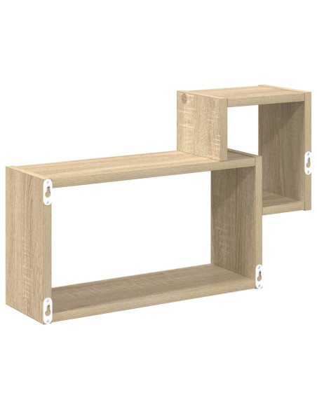 Scaffale da parete A parete Marrone 55 x 15 x 35 cm