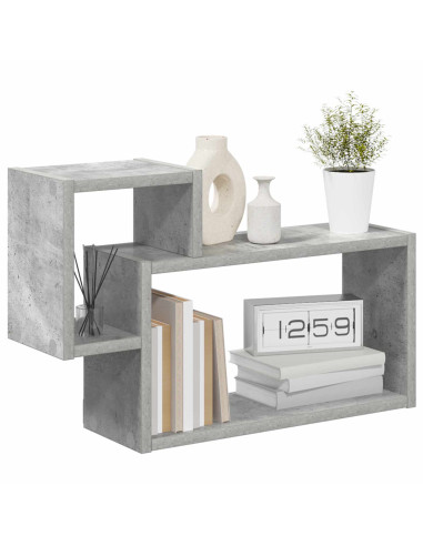 Scaffale da parete A parete Grigio 55 x 15 x 35 cm