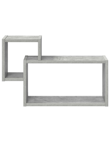 Scaffale da parete A parete Grigio 55 x 15 x 35 cm