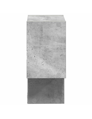Scaffale da parete A parete Grigio 55 x 15 x 35 cm