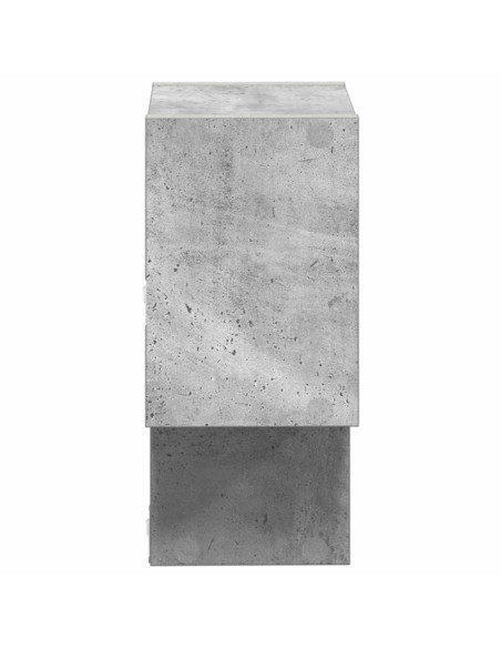 Scaffale da parete A parete Grigio 55 x 15 x 35 cm