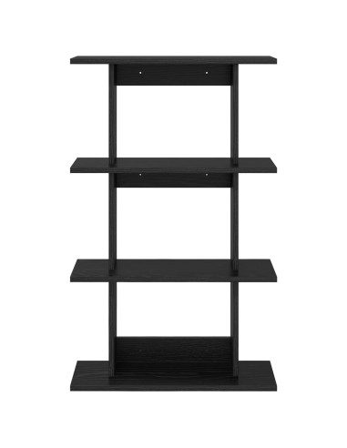 Scaffale da parete A parete Nero 56 x 20 x 90 cm