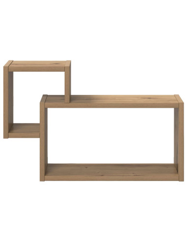 Scaffale da parete A parete Marrone 55 x 15 x 35 cm