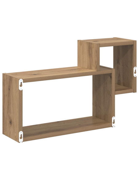 Scaffale da parete A parete Marrone 55 x 15 x 35 cm