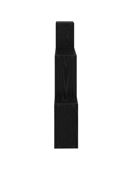 Scaffale da parete A parete Nero 91,5 x 15 x 76 cm