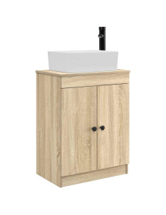 Mobile da bagno con lavabo Rovere Sonoma 54 x 35 x 83 cm