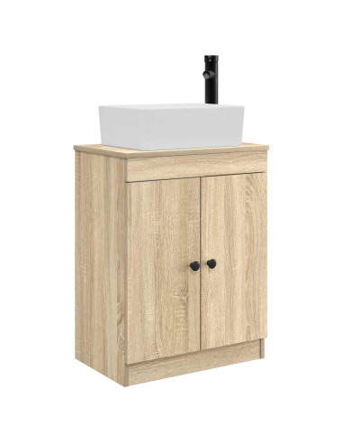 Mobile da bagno con lavabo Rovere Sonoma 54 x 35 x 83 cm
