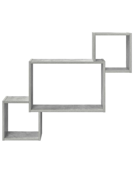 Scaffale da parete A parete Grigio 91,5 x 15 x 76 cm