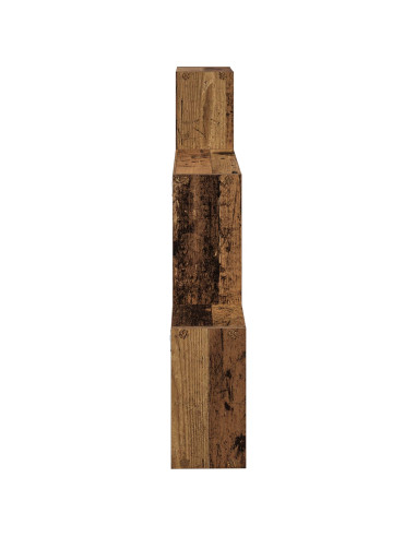 Scaffale da parete A parete Marrone 91,5 x 15 x 76 cm
