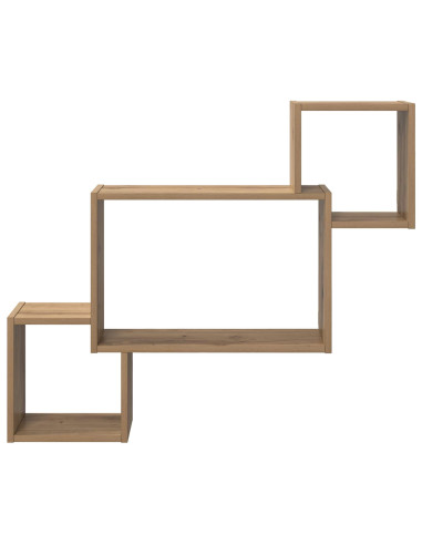 Scaffale da parete A parete Marrone 91,5 x 15 x 76 cm