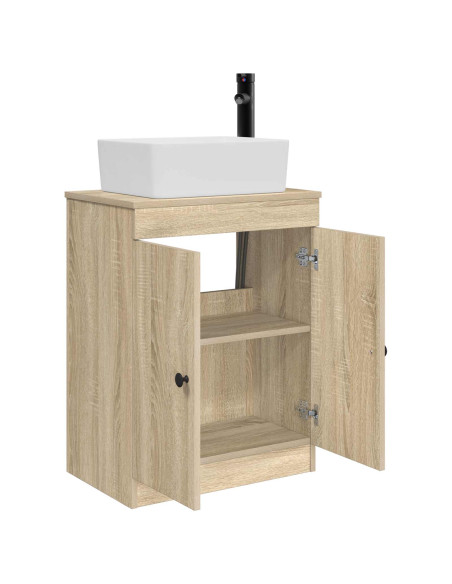 Mobile da bagno con lavabo Rovere Sonoma 54 x 35 x 83 cm