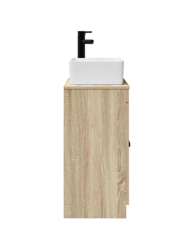 Mobile da bagno con lavabo Rovere Sonoma 54 x 35 x 83 cm