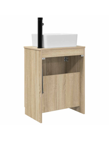 Mobile da bagno con lavabo Rovere Sonoma 54 x 35 x 83 cm