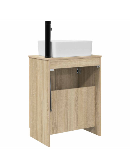 Mobile da bagno con lavabo Rovere Sonoma 54 x 35 x 83 cm