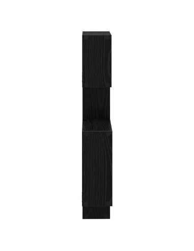 Mensole Cubo da Parete A parete Nero 64 x 13,5 x 91,5 cm