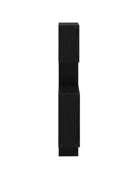 Mensole Cubo da Parete A parete Nero 64 x 13,5 x 91,5 cm