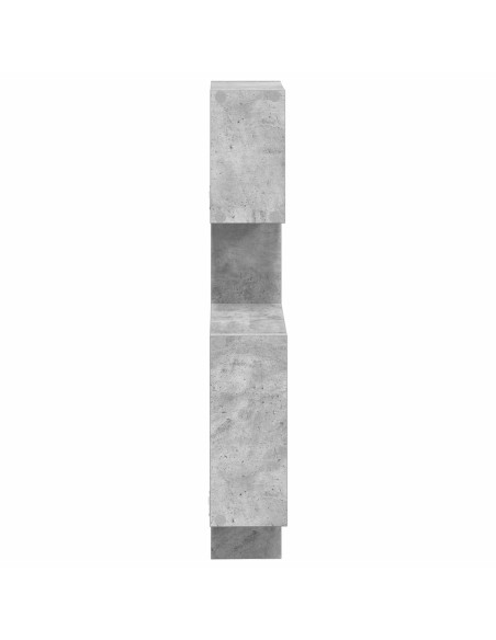 Mensole Cubo da Parete A parete Grigio 64 x 13,5 x 91,5 cm