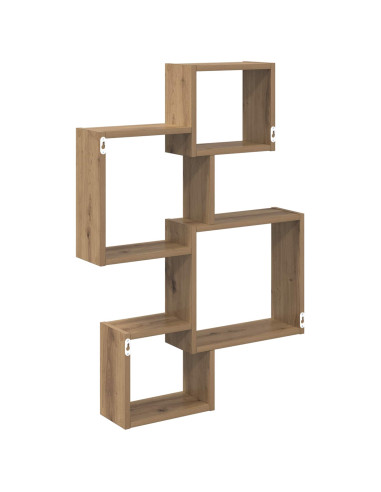 Mensole Cubo da Parete A parete Marrone 64 x 13,5 x 91,5 cm