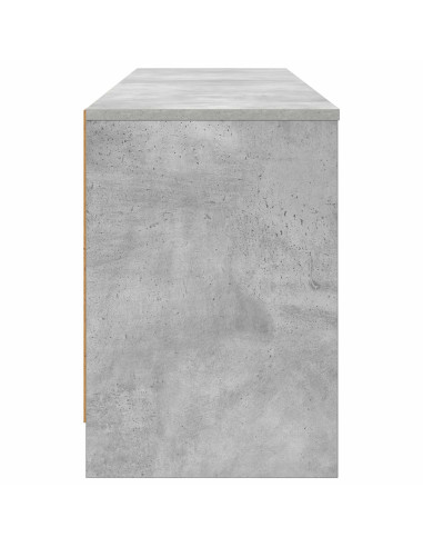 Armadietto per letto 2 pcs Grigio Cemento 66 x 33 x 48 cm
