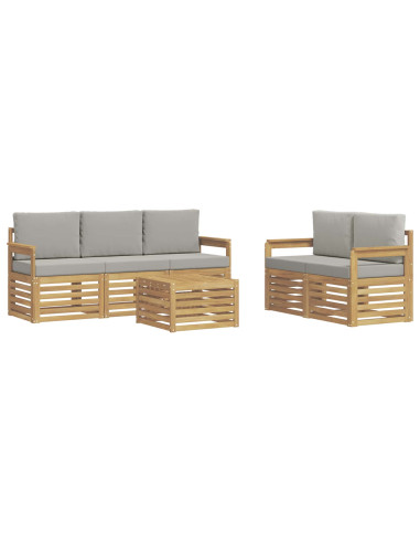 Set divani Legno di Acacia Massello