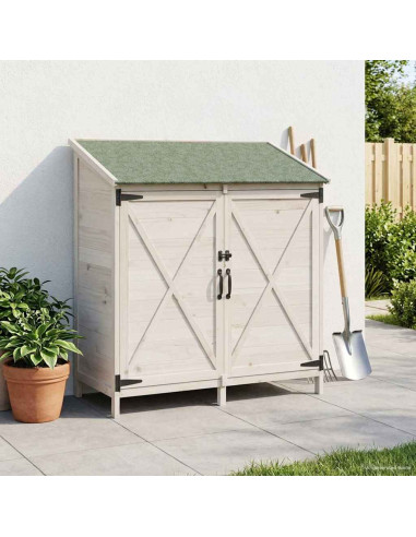 Capanno da Giardino Bianco 106 x 56 x 113,5 cm