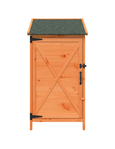 Capanno da Giardino Marrone 59,5 x 56 x 113,5 cm