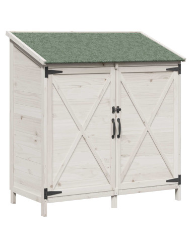 Capanno da Giardino Bianco 106 x 56 x 113,5 cm