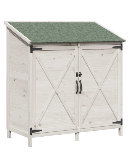 Capanno da Giardino Bianco 106 x 56 x 113,5 cm