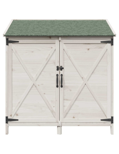 Capanno da Giardino Bianco 106 x 56 x 113,5 cm