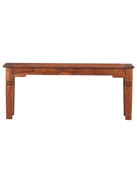Panca 110 cm in Legno Massello di Acacia
