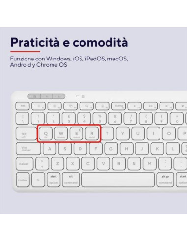 LYRA COMPACT WIRELESS KEYBOARD IT W