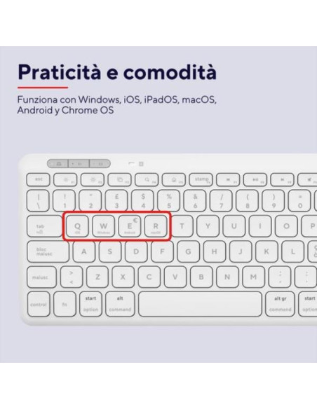 LYRA COMPACT WIRELESS KEYBOARD IT W