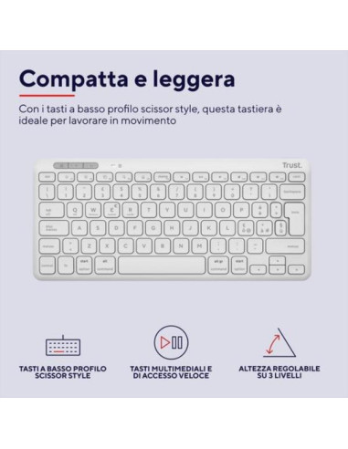 LYRA COMPACT WIRELESS KEYBOARD IT W