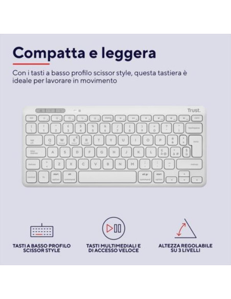 LYRA COMPACT WIRELESS KEYBOARD IT W
