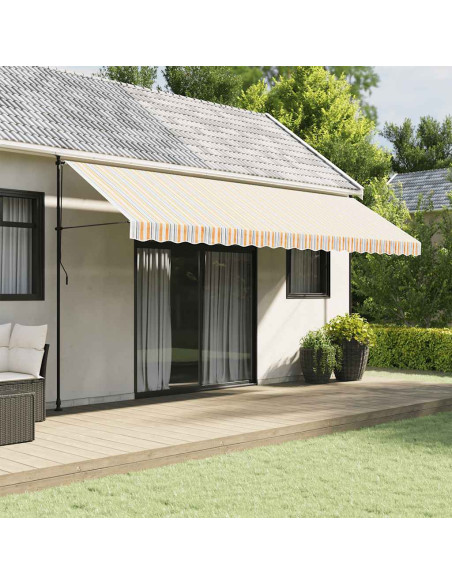 Tessuto di Ricambio per Mantovana Tenda Strisce Multicolore 5 m