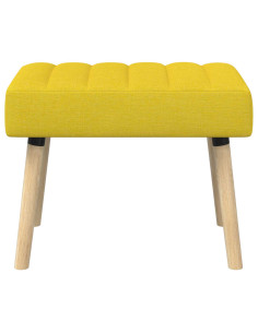 Panchina trapuntata a canale Giallo Chiaro 60 x 40 x 45 cm 2