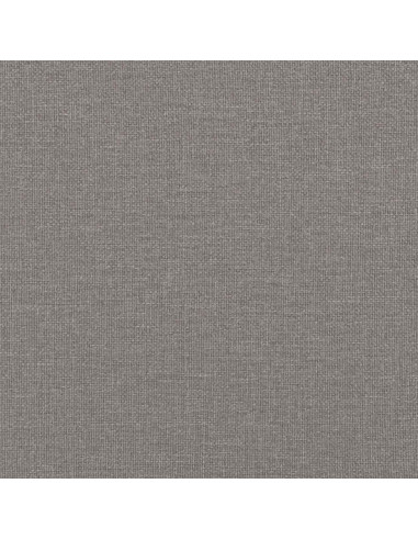 Panchina trapuntata a canale Tortora 110 x 40 x 46 cm Tessuto