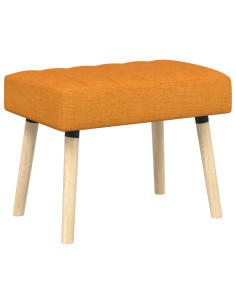 Panchina trapuntata a canale Giallo Scuro 60 x 40 x 45 cm